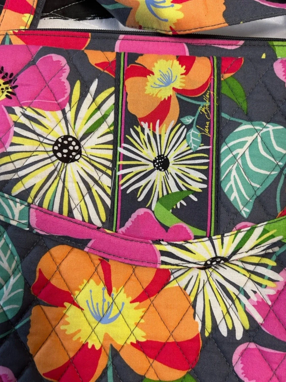 Vera Bradley jazzy bloom Crossbody messenger Bag - Picture 13 of 14